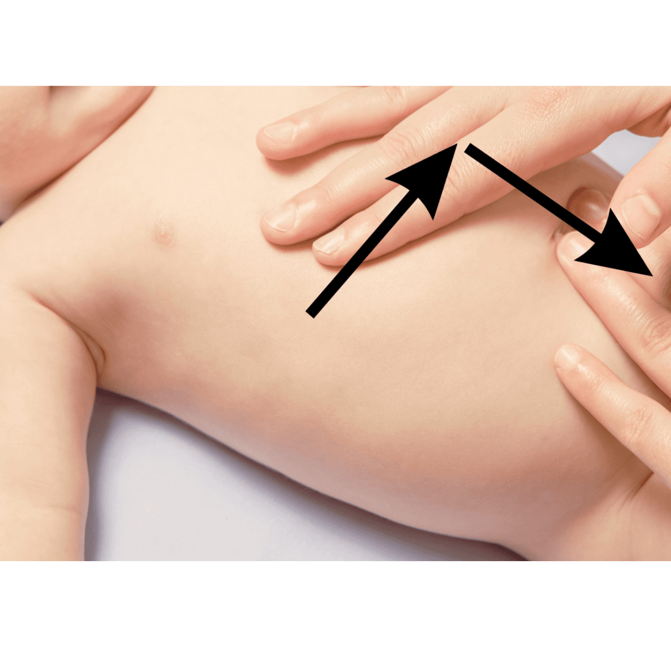 Étape 2 : Effleurage localisé