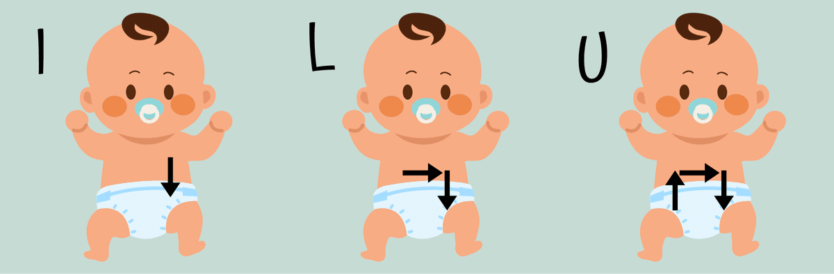 Massage doux du ventre de bébé par un parent