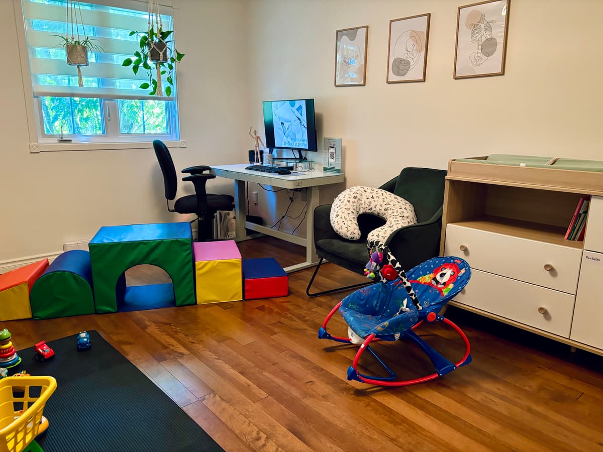 Espace de traitement Physio Maman-Bébé